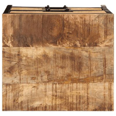 vidaXL Dulap de pat cu 2 sertare 40x35x53 cm lemn masiv de mango brut