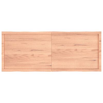 vidaXL Blat masă, 160x60x(2-6) cm, maro, lemn tratat contur organic