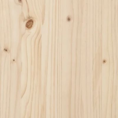 vidaXL Pat din paleți Single, 90x190 cm, lemn masiv de pin