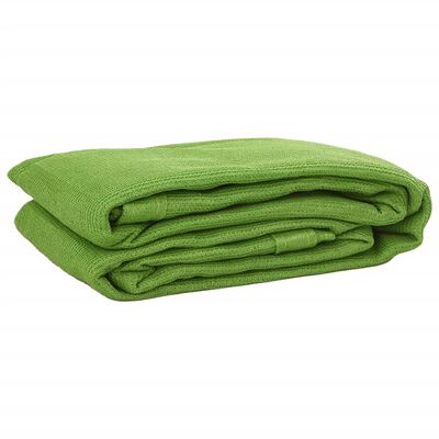 vidaXL Covor pentru cort, verde deschis, 400x700 cm, HDPE