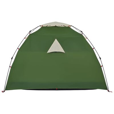 vidaXL Cort de camping cupolă 4 persoane, setare rapidă, verde