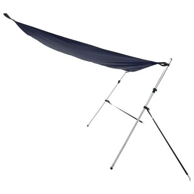 vidaXL Extensie parasolar T-Top, bleumarin, 174x205x(115-194) cm