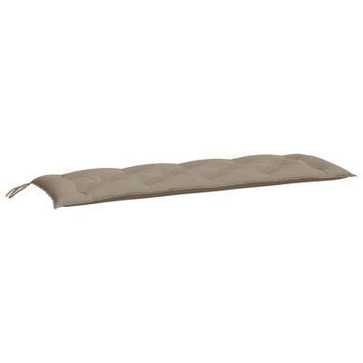 vidaXL Pernă bancă de grădină, gri taupe, 150x50x7 cm, material oxford