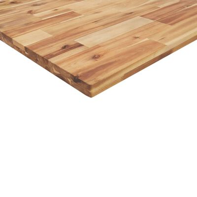 vidaXL Blat de masă 80x30x4 cm dreptunghiular lemn masiv de acacia