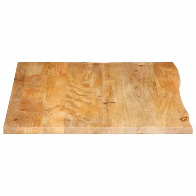 vidaXL Blat de masă contur organic 90x80x2,5 cm lemn masiv de mango