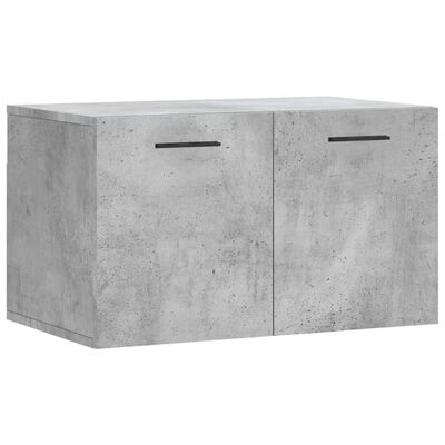 vidaXL Dulap de perete, gri beton, 60x36,5x35 cm, lemn prelucrat