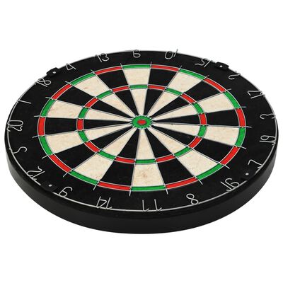 vidaXL Placă de darts profesională cu 6 săgeți, sisal