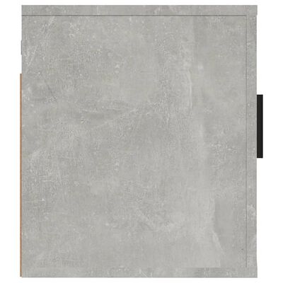 vidaXL Dulapuri TV montate pe perete, 2 buc., gri beton, 40x34,5x40 cm