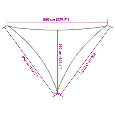 vidaXL Parasolar, gri deschis, 4x4x5,8 m, 100% poliester Oxford