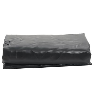 vidaXL Prelată, negru, 1,5x2 m, 650 g/m²