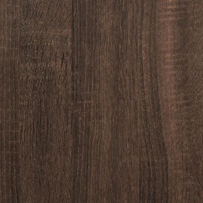 vidaXL Cărucior de bucătărie, stejar maro, 60x41x76 cm, lemn prelucrat