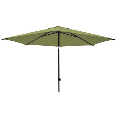 Madison Umbrelă de soare de grădină "Mykanos", verde, 250 cm