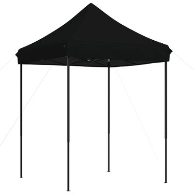 vidaXL Cort de petrecere pliabil Pop-Up, 200x200x306 cm, negru