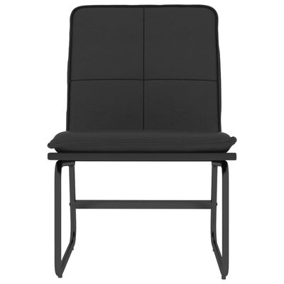 vidaXL Scaun de relaxare, negru, 54x75x76 cm, piele artificială