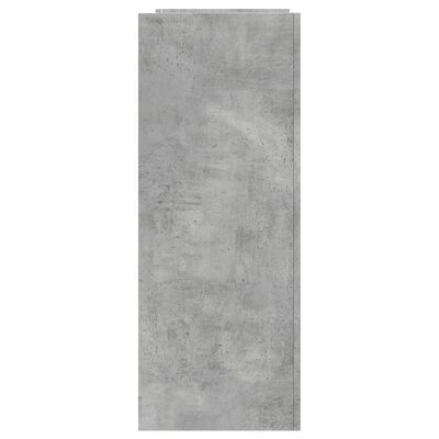 vidaXL Masă consolă, gri beton, 100x35x90 cm, lemn prelucrat