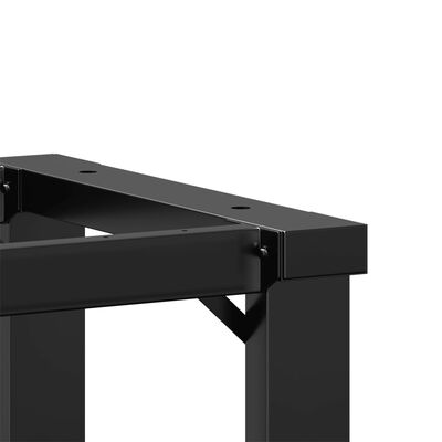 vidaXL Picioare masă de sufragerie O-Frame 40x40x73 cm Fontă