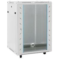 vidaXL Dulap server, picioare pivotante, 18U, 19" IP20 53x40x80 cm