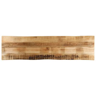 vidaXL Blat de masă contur organic 180x40x3,8 cm lemn masiv mango brut