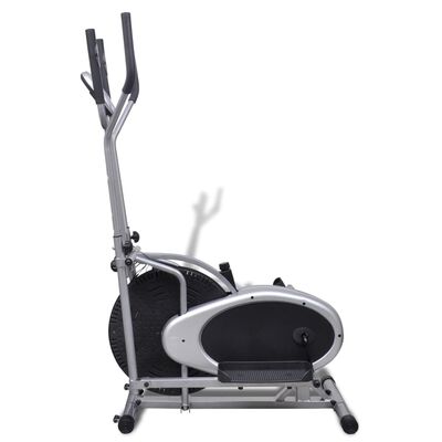 Orbitrac Bicicletă de fitness eliptică, 4 mânere pentru puls