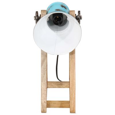 vidaXL Lampă de birou 25 W, albastru uzat, 30x17x40 cm, E27