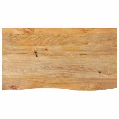 vidaXL Blat de masă contur organic 100x60x2,5 cm lemn masiv de mango