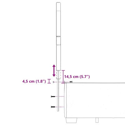 vidaXL Pat box spring cu saltea, albastru, 160x200 cm, catifea