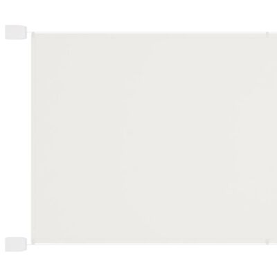 vidaXL Copertină verticală, alb, 180x1200 cm, țesătură Oxford