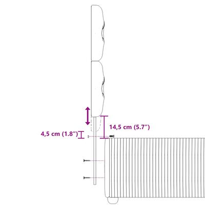 vidaXL Pat box spring cu saltea, albastru, 120x190 cm, catifea