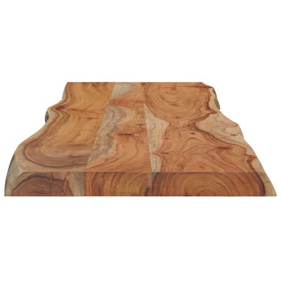 vidaXL Blat masă 120x40x2,5 cm dreptunghiular lemn acacia margine vie