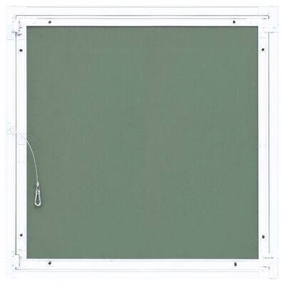 vidaXL Trapă de acces din gips-carton, cadru de aluminiu, 200 x 200 mm