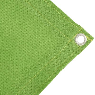 vidaXL Covor pentru cort, verde deschis, 400x700 cm, HDPE