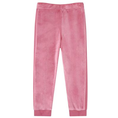 Pantaloni de trening pentru copii, zmeuriu, 104