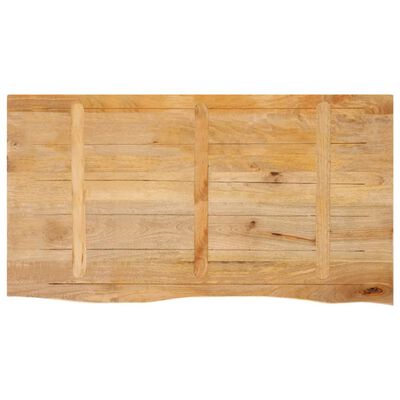 vidaXL Blat de masă contur organic 100x60x2,5 cm lemn masiv de mango