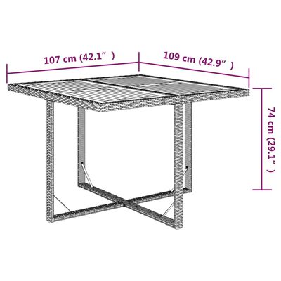 vidaXL Set mobilier pentru grădină cu perne, 9 piese, bej, poliratan