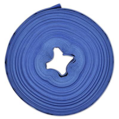 vidaXL Furtun plat, 100 m 1", PVC