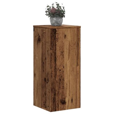 vidaXL Suporturi de plante 2 buc. lemn vechi 30x30x70cm lemn prelucrat