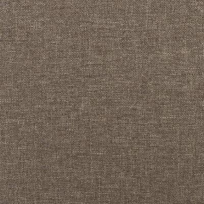 vidaXL Bancă, gri taupe, 70x35x41 cm, textil