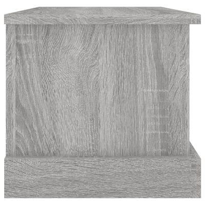 vidaXL Cutie de depozitare, gri sonoma, 50x30x28 cm, lemn prelucrat