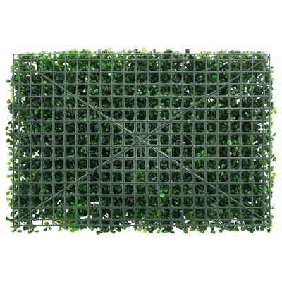  vidaXL Gard din plante artificiale, 24 buc., verde, 40x60 cm