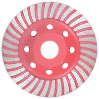 vidaXL Disc de polizare diamantat tip cupă, cu turbo, 115 mm