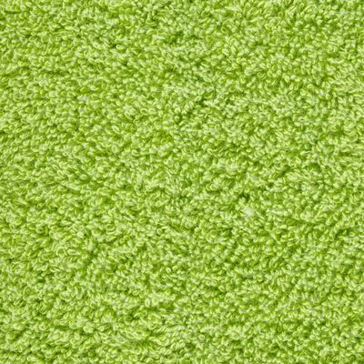 vidaXL Prosoape oaspeți premium SOLUND 10 buc. verde 30x50 cm 600 gsm