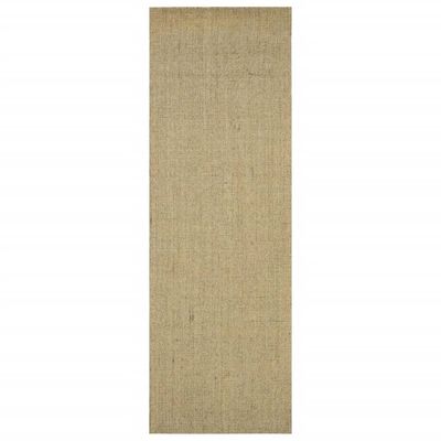 vidaXL Covor din sisal natural, verde, 66x200 cm