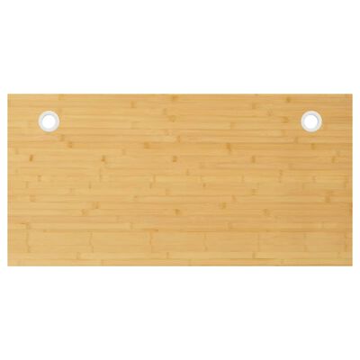 vidaXL Blat de birou, 100x50x1,5 cm, bambus