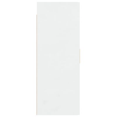 vidaXL Dulap de perete suspendat, alb, 69,5x34x90 cm