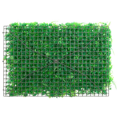  vidaXL Gard din frunze de ferigă artificiale, 6 buc., verde, 40x60 cm