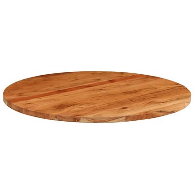 vidaXL Blat de masă rotund, Ø90x2,5 cm, lemn masiv de acacia