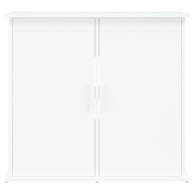 vidaXL Suport pentru acvariu, alb, 81x36x73 cm, lemn prelucrat