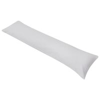 vidaXL Pernă laterală de corp pentru dormit, 40 x 145 cm, gri