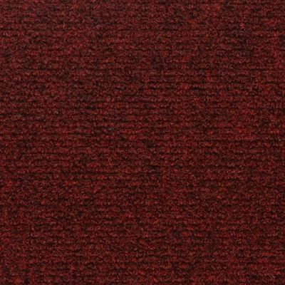 vidaXL Covorașe de scări autoadezive, 15 buc., roșu, 60x25 cm