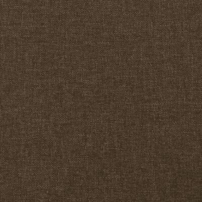 vidaXL Pat box spring cu saltea, maro închis, 80x200 cm, textil